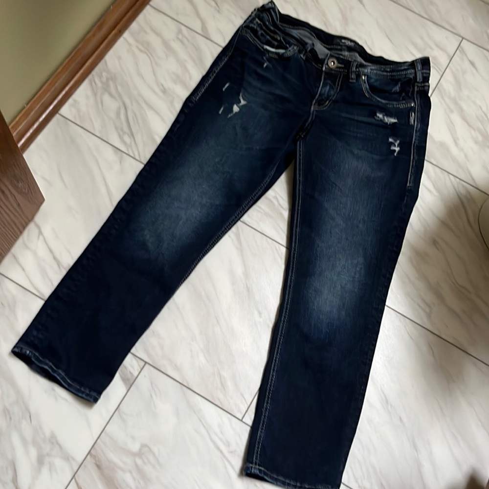 Silver Jeans - Suki Capri, size 29